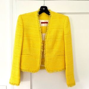 Alice+Olivia tweed box jacket